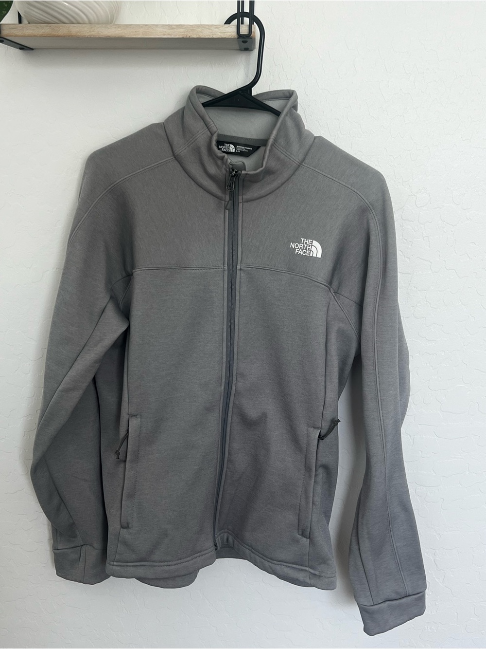 The North Face Women’s Grey Full-Zip Fleece Jacket